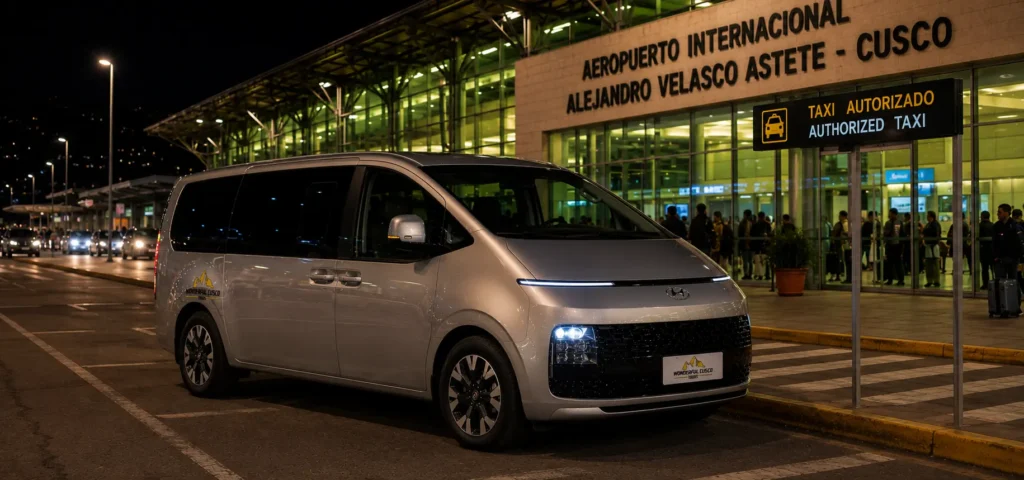 Traslados aeropuerto cusco 24 horas — servicio nocturno Wonderful Cusco Tours